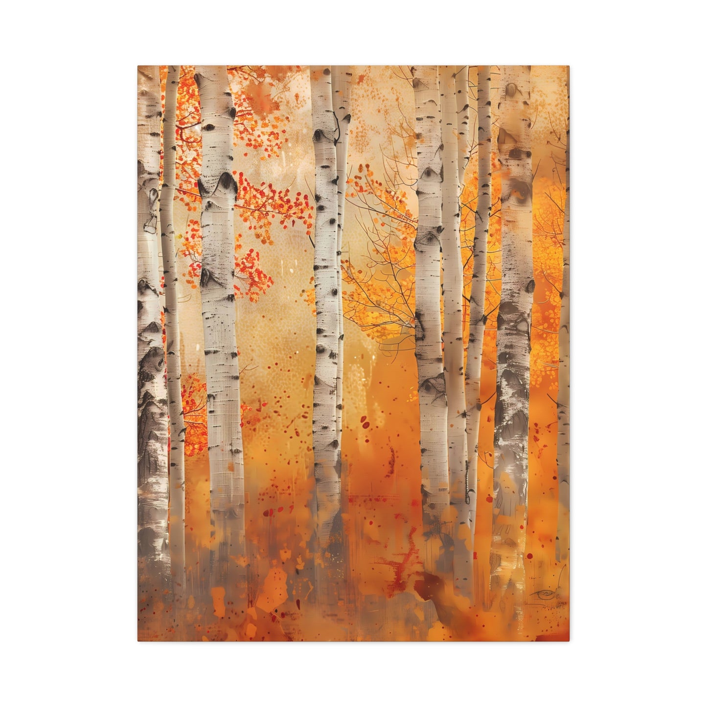 Autumn Whisper Birches