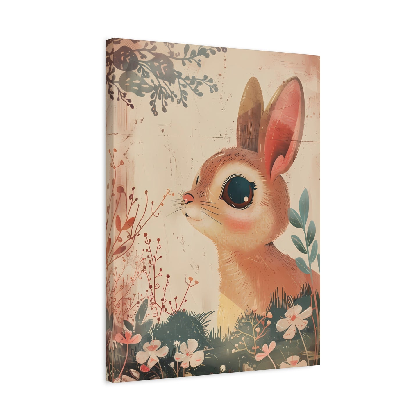 Whimsical Botanical Bunny Delight