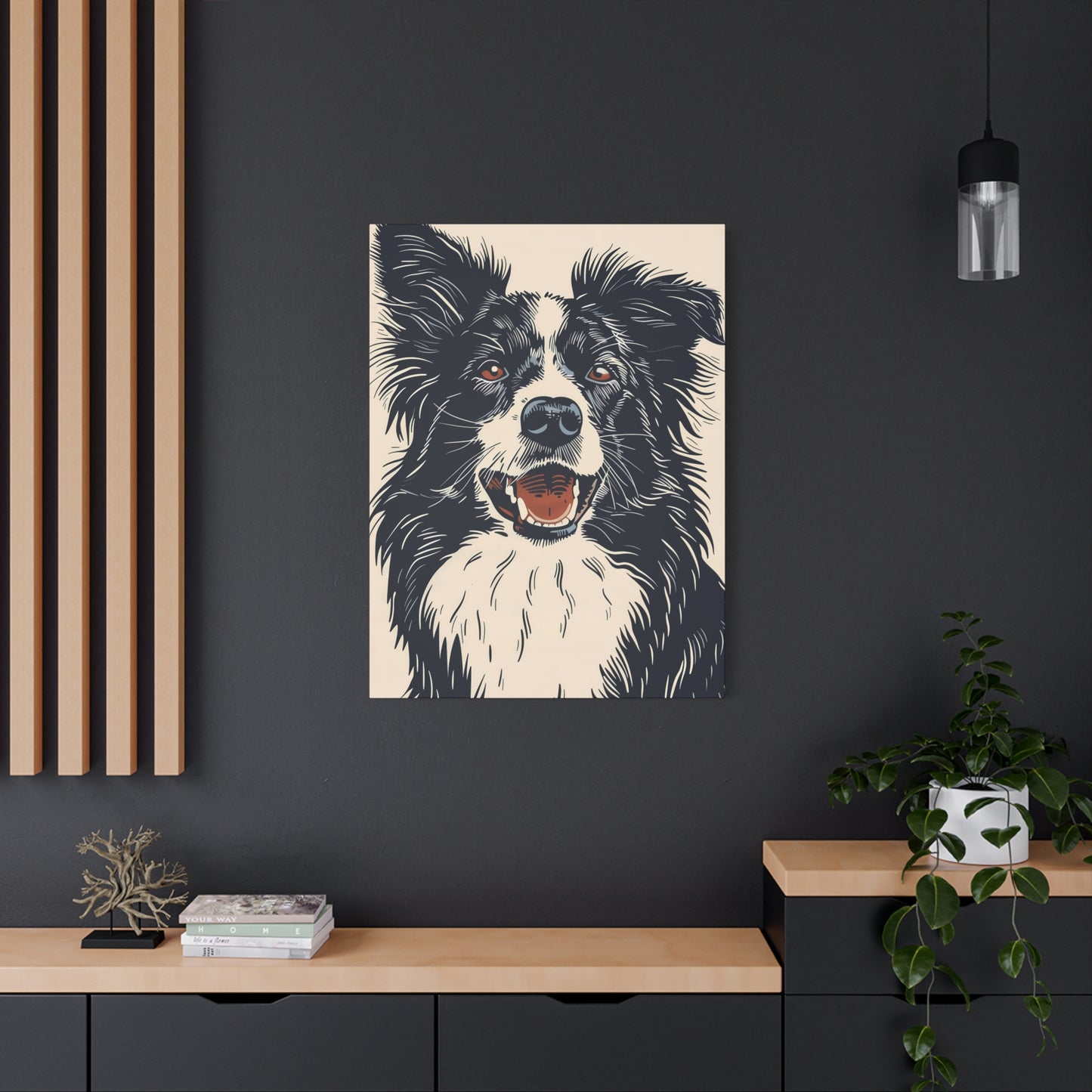 Gaze of a Border Collie