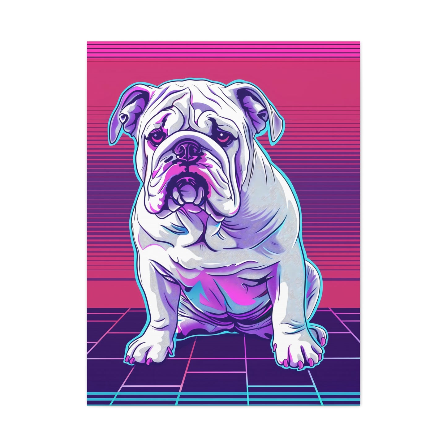 Neon Bulldog Groove